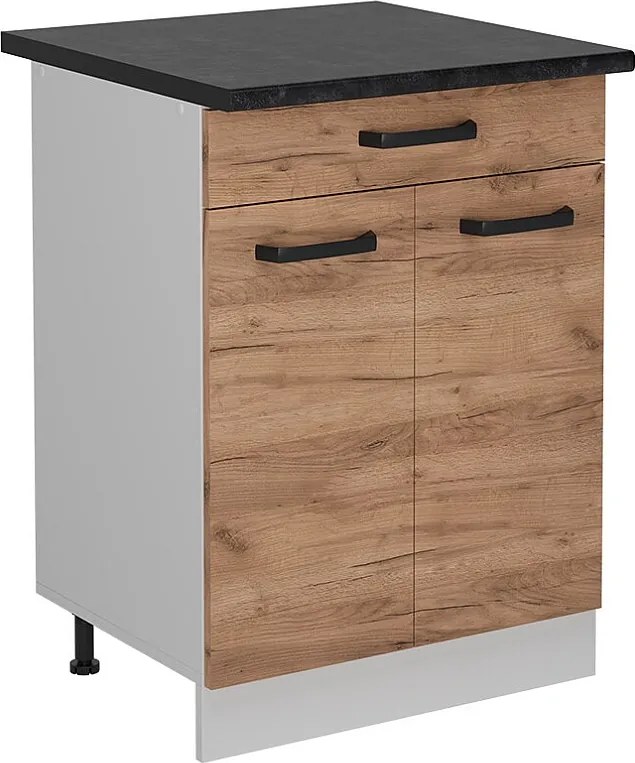 Szafka dolna do kuchni złoty dąb energetyczny 60x60x81.6 r-line