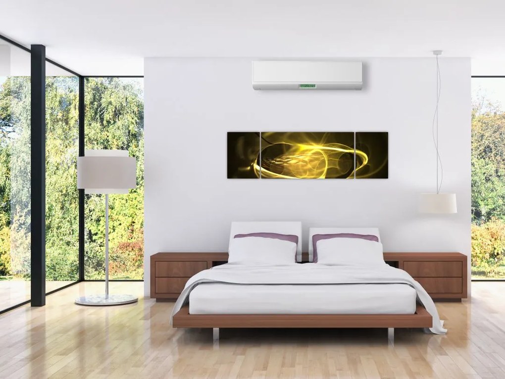 Nowoczesney abstrakcyjny obraz (170x50 cm)