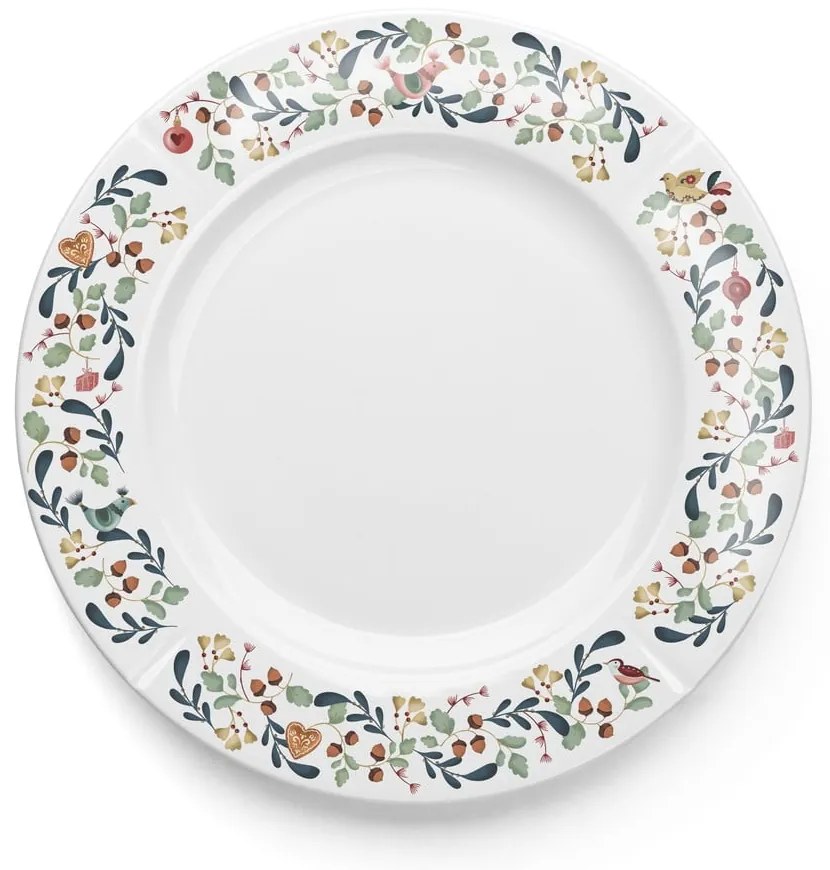 Biały porcelanowy talerz ø 27 cm Grand Cru Cottage – Rosendahl