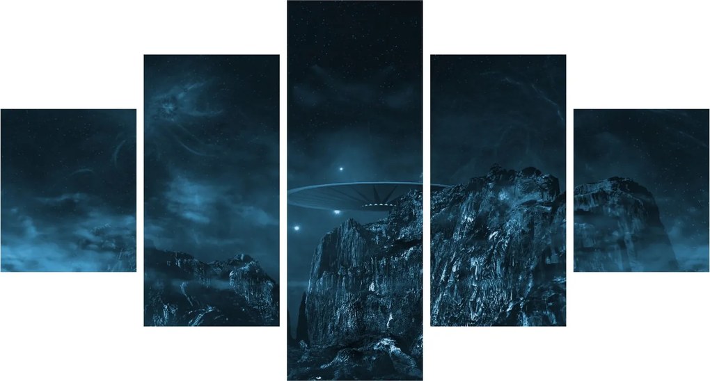 Obraz - Misja obcych (125x70 cm)