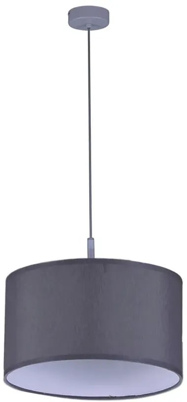 Szara minimalistyczna lampa z abażurem - S963 Kayo