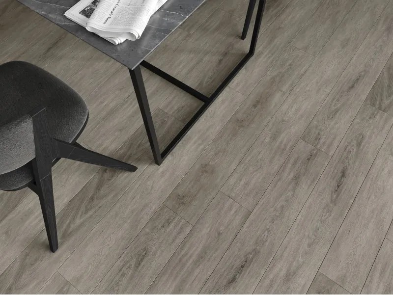 Mexen La Porte próbka paneli winylowych SPC 6,5 mm, podkład IXPE 1,5 mm, 4 V-Fuga, Dąb - F1026-S