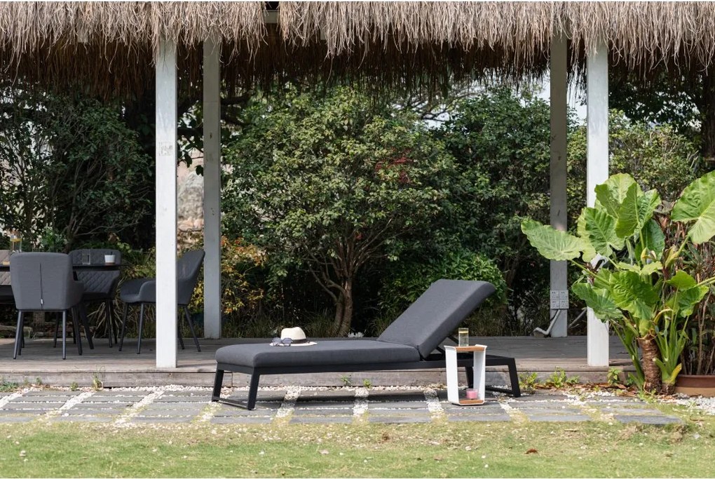 Doppler MELIA LIKA-TEX® leżak ogrodowy antracyt