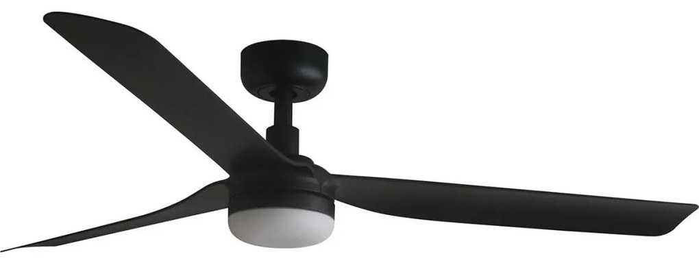 FARO 33815WT-21-LED Sufitowy wentylator z ściemniaczem PUNT M LED/18W/230V czarny śr. 132 cm WT + pilot