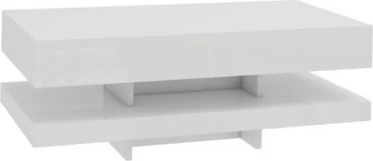 Stolik kawowy Tora 120x60 cm, kolor biały połysk