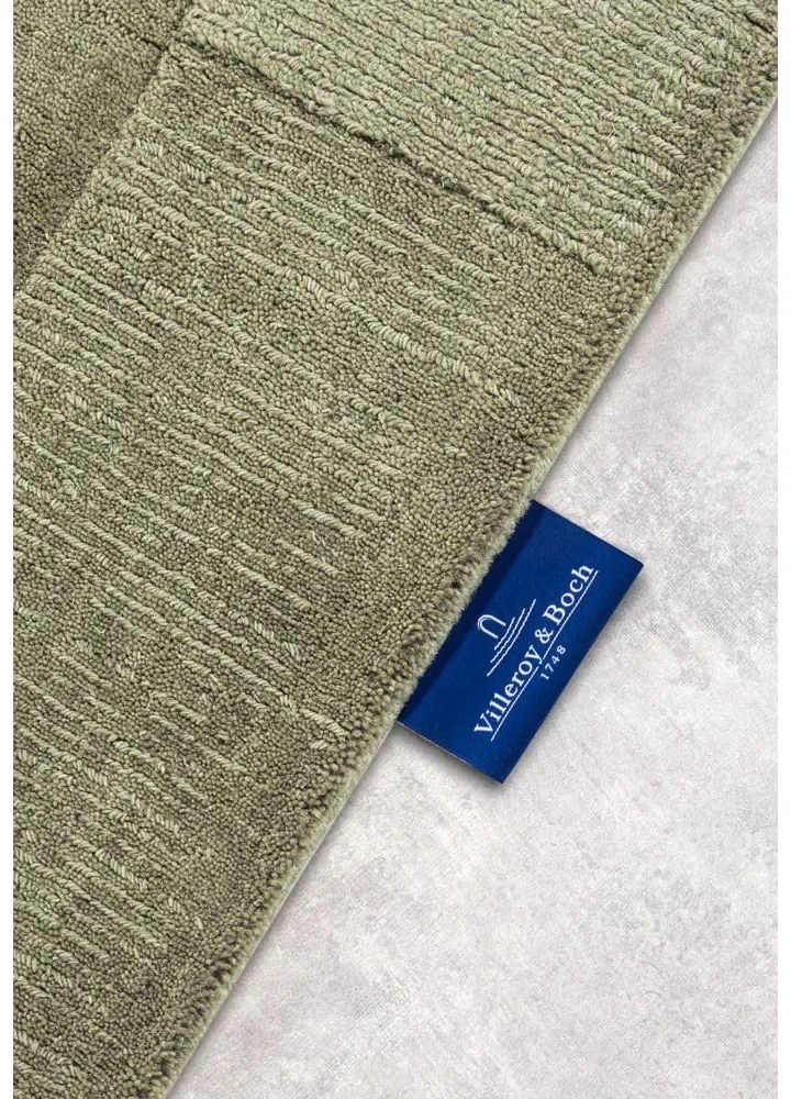 Zielony wełniany dywan tkany ręcznie 120x170 cm Charlotte – Villeroy&amp;Boch