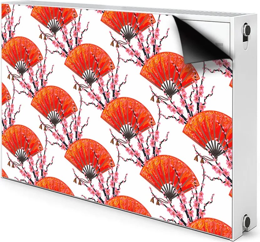 Maskownica dekoracyjna grzejnika Japońskie wachlarze