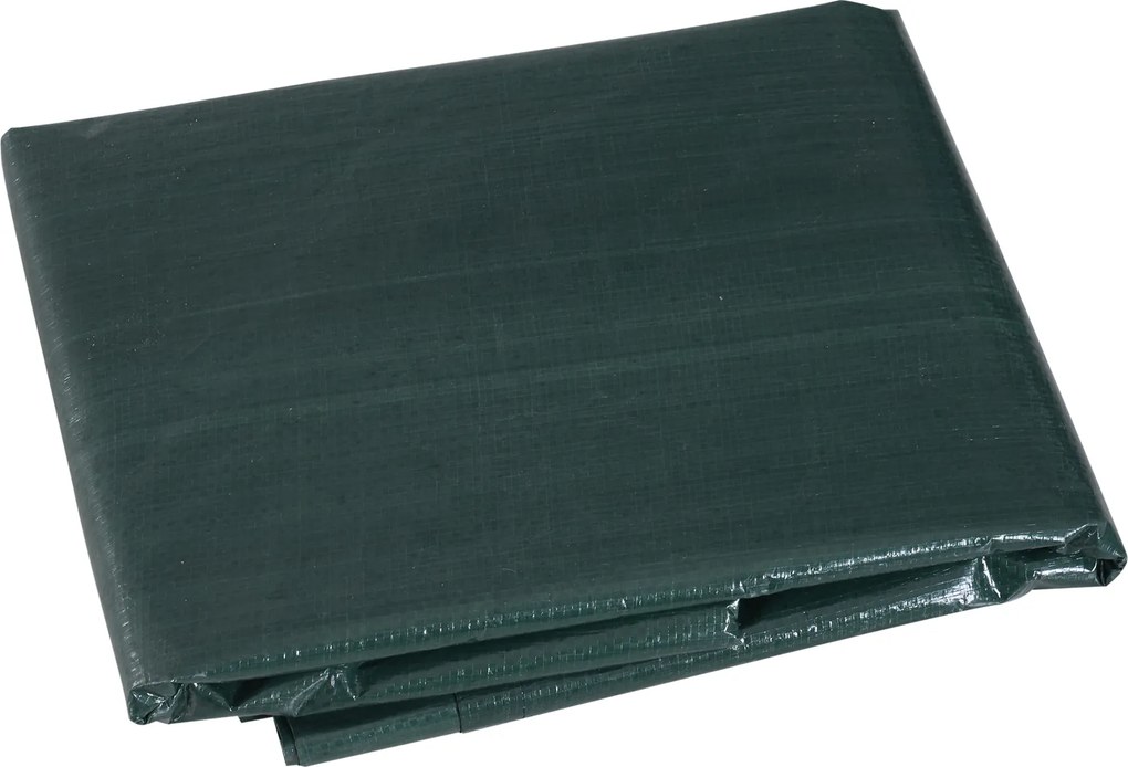 Outsunny Pokrowiec Ochronny na Meble Ogrodowe Wodoodporny UV PE Zielony 215x155x150cm | Aosom PL