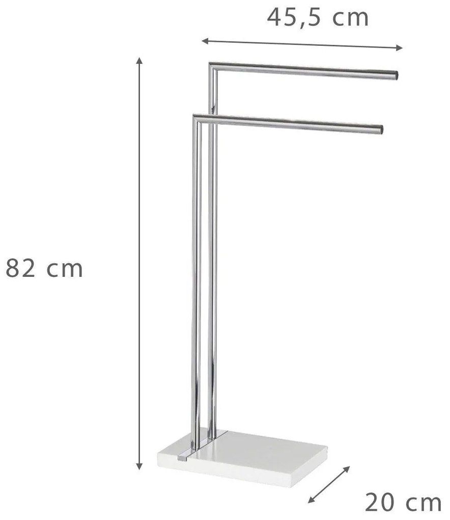 Stojak na ręczniki NOBLE - 2 ramienny, WENKO