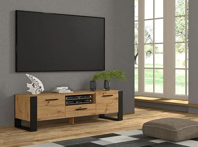 Szafka Rtv Dąb artisan 200 Z8-M44