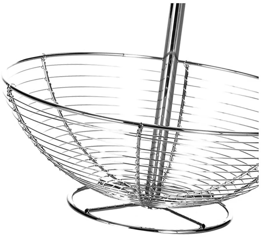 Metalowa etażerka Casa Selección Baker, wys. 41 cm