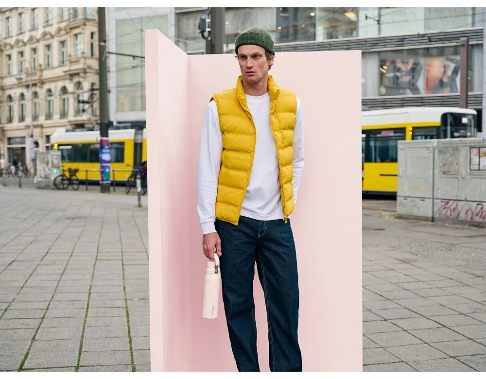 Jasnoróżowa butelka termiczna ze stali nierdzewnej 700 ml IceFlow™ Bottle Fast Flow Rose Quartz – Stanley