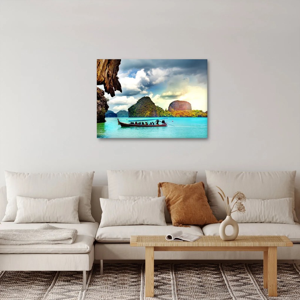 Obraz - Zatoka Phang Nga (70x50 cm)