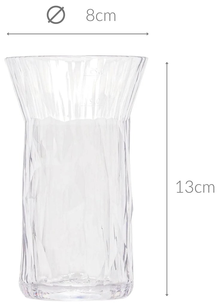Karafka na wodę CLUB CARAFE, superglas, 250 ml, KOZIOL