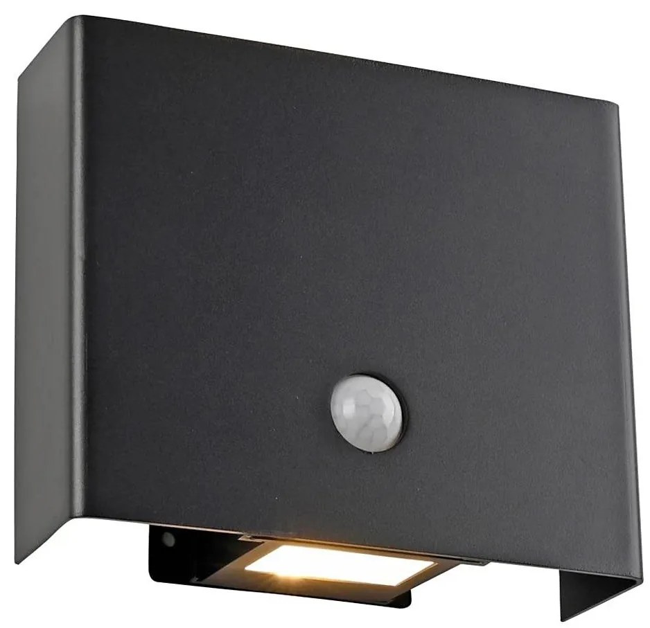 JUST LIGHT. 19471-18 - LED lampa zewn. z czujnikiem 2xLED/1,25W/3,7V 4400mAh IP4