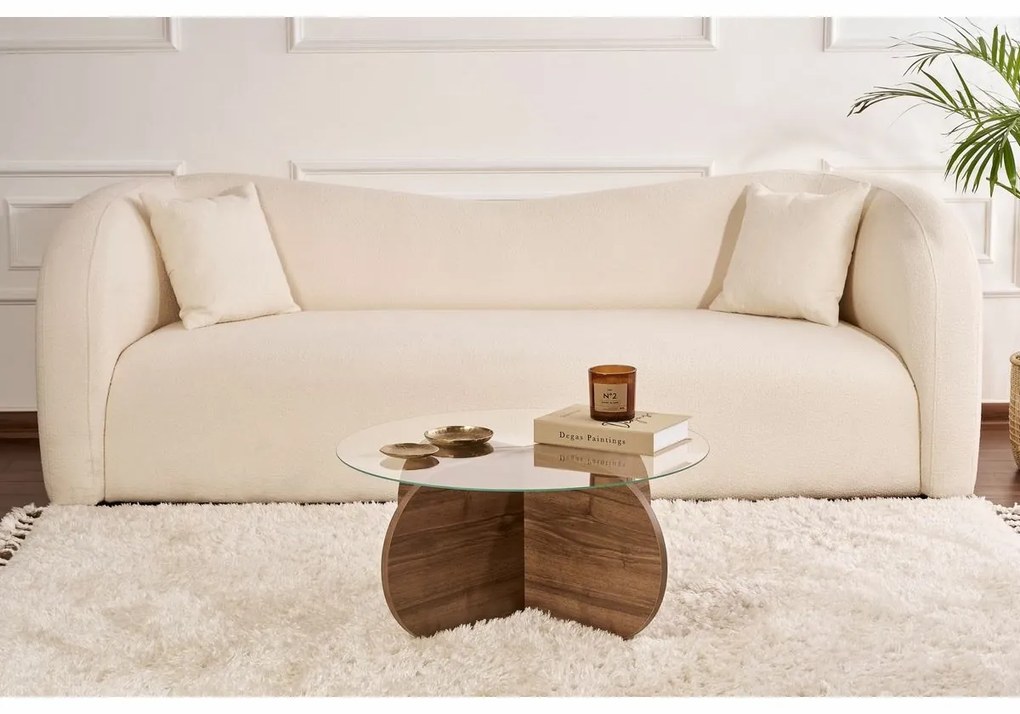 Stolik konferencyjny Aeris Walnut