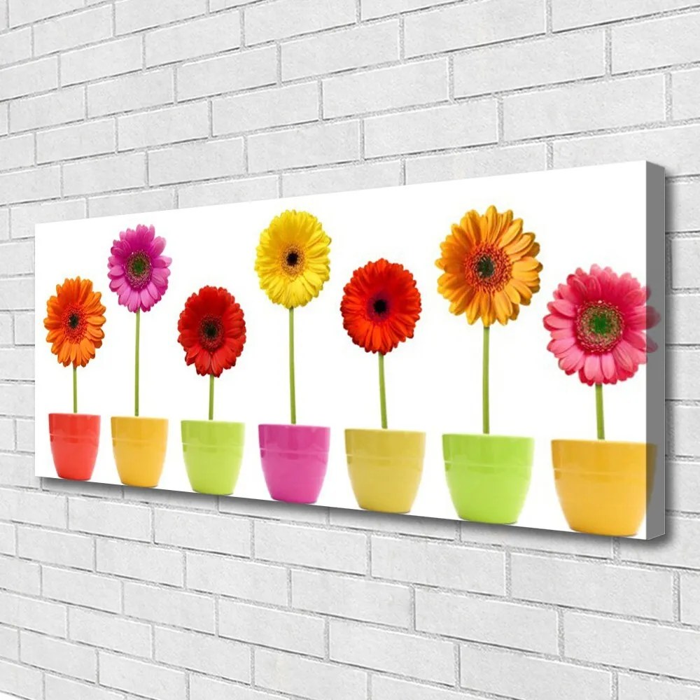 Obraz canvas Bukiet Polnych Kwiatów