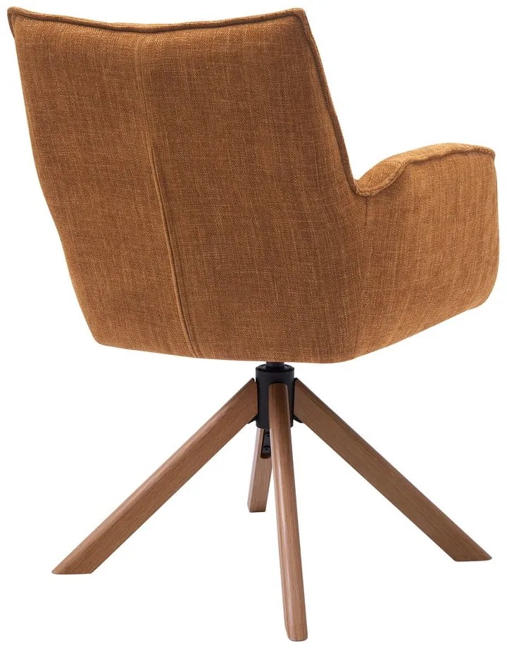 Pomarańczowe krzesła zestaw 2 szt. Marilla – Unique Furniture