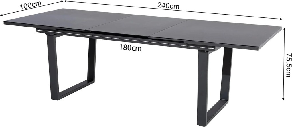 Doppler LIVORNO stół ogrodowy