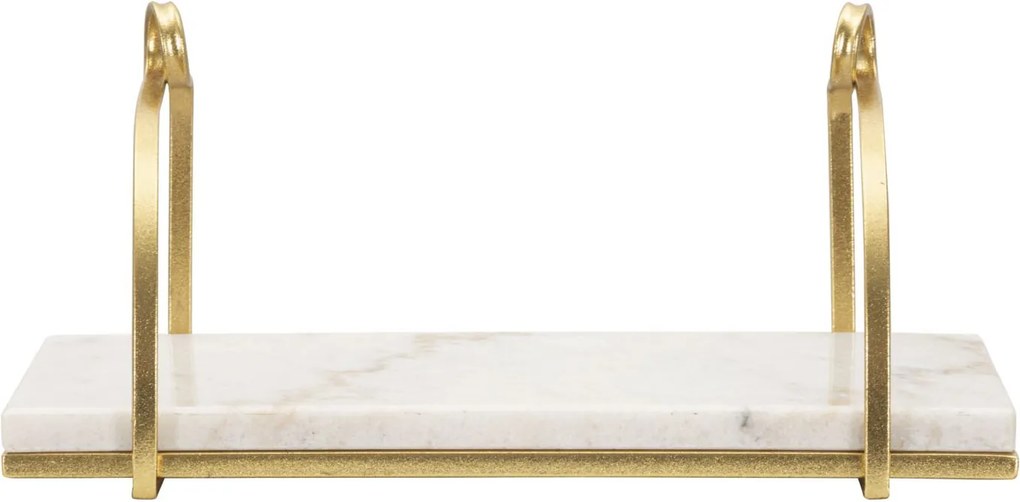 Marmurowa półka ścienna, 40 cm