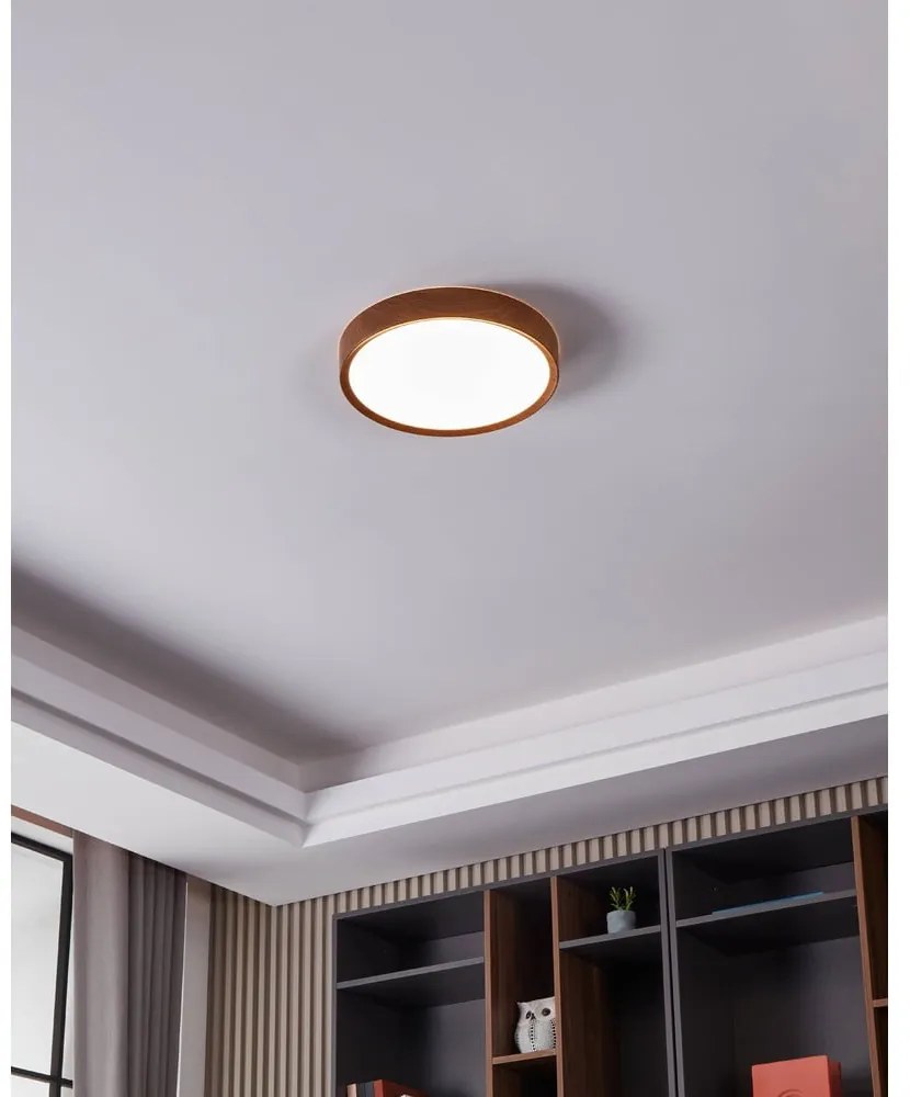 Brązowa lampa sufitowa LED MUSURITA – EGLO