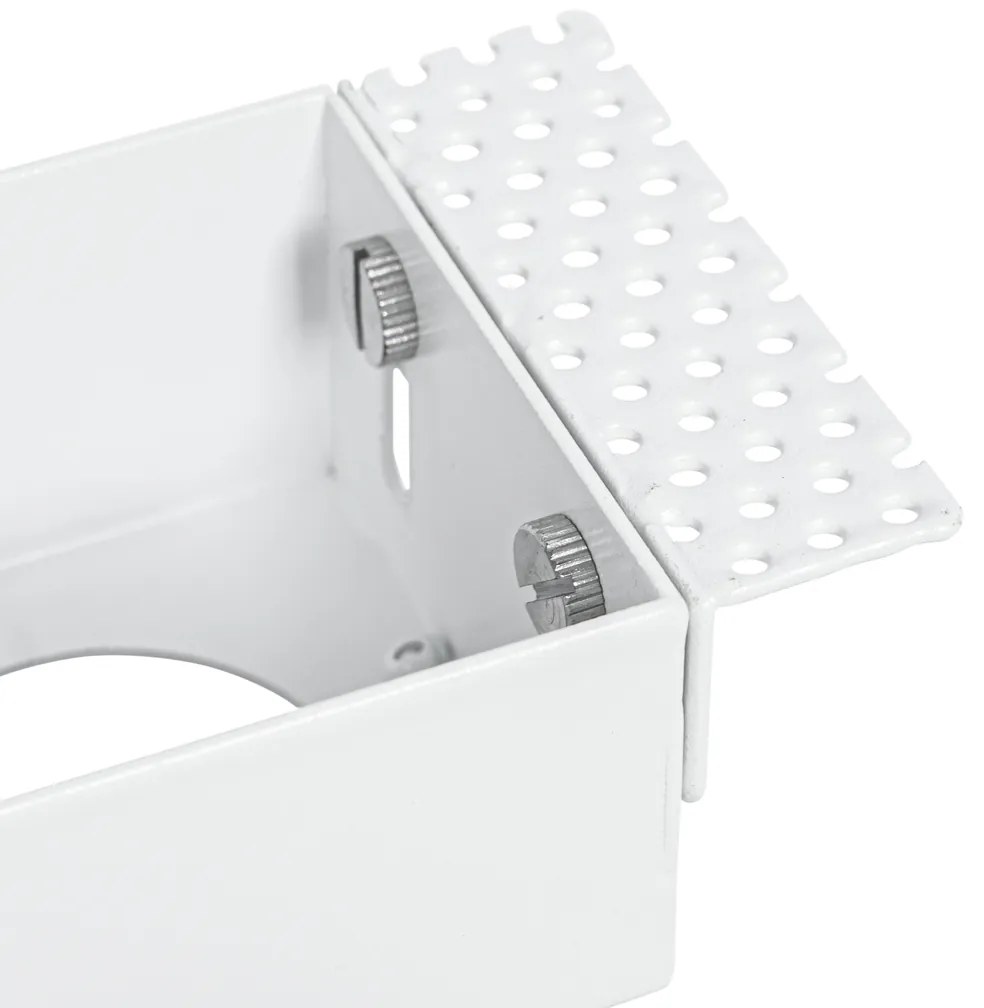 Zestaw 6 białych opraw wpuszczanych GU10 50 mm bezramkowych - Oneon