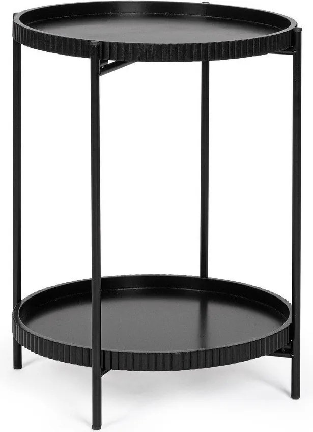 Metalowy okrągły stolik ø 42 cm Herdys – Yes Everyday