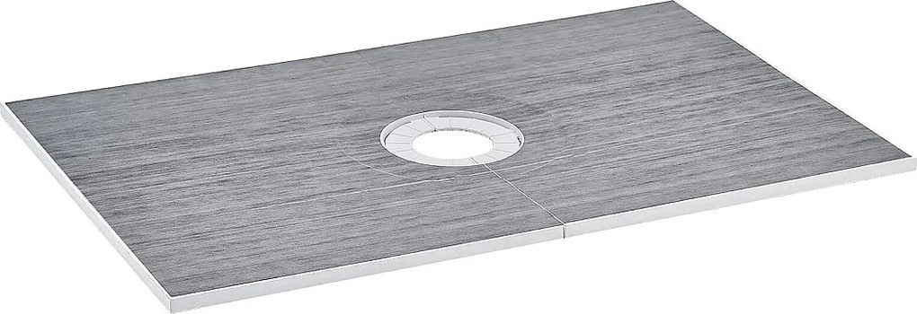 Zestaw Płyty Pod pryszniciem Impermeowalnym SucceBuy, 152 x 96 cm, z Centralnym Odwodnieniem