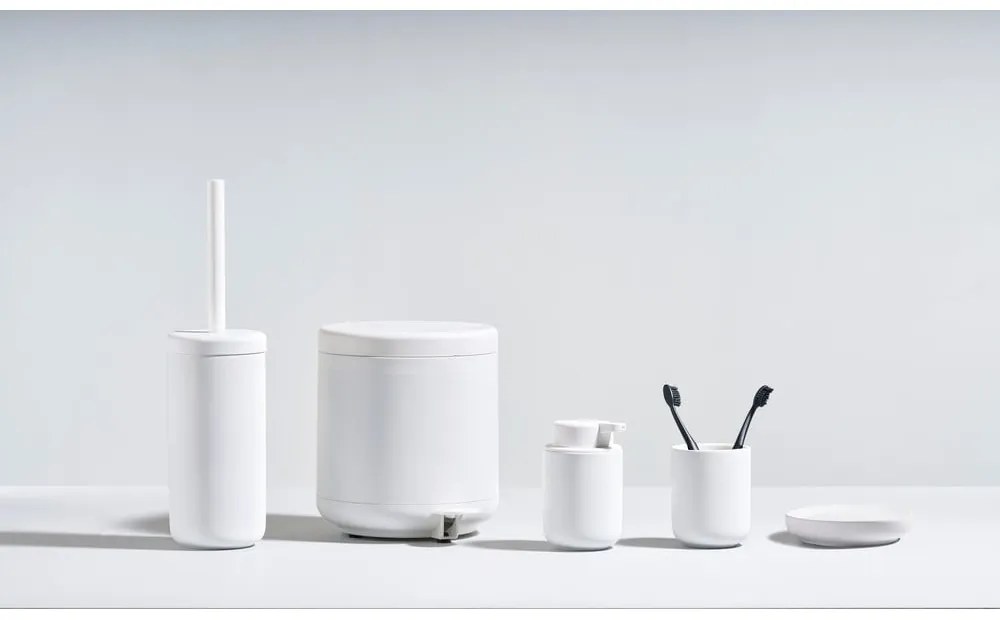 Biały ceramiczny dozownik do mydła 250 ml Ume − Zone