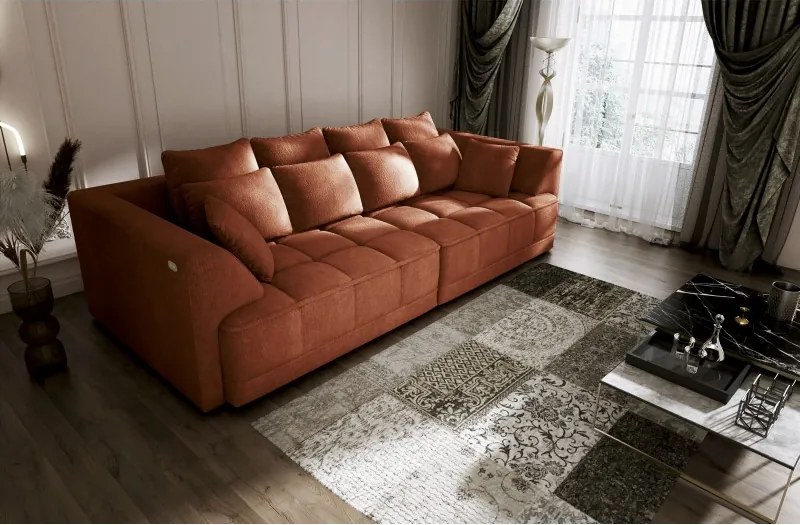 Sofa TIGA Kanapa z funkcja spania Elektryczny System rozkładania WERSAL