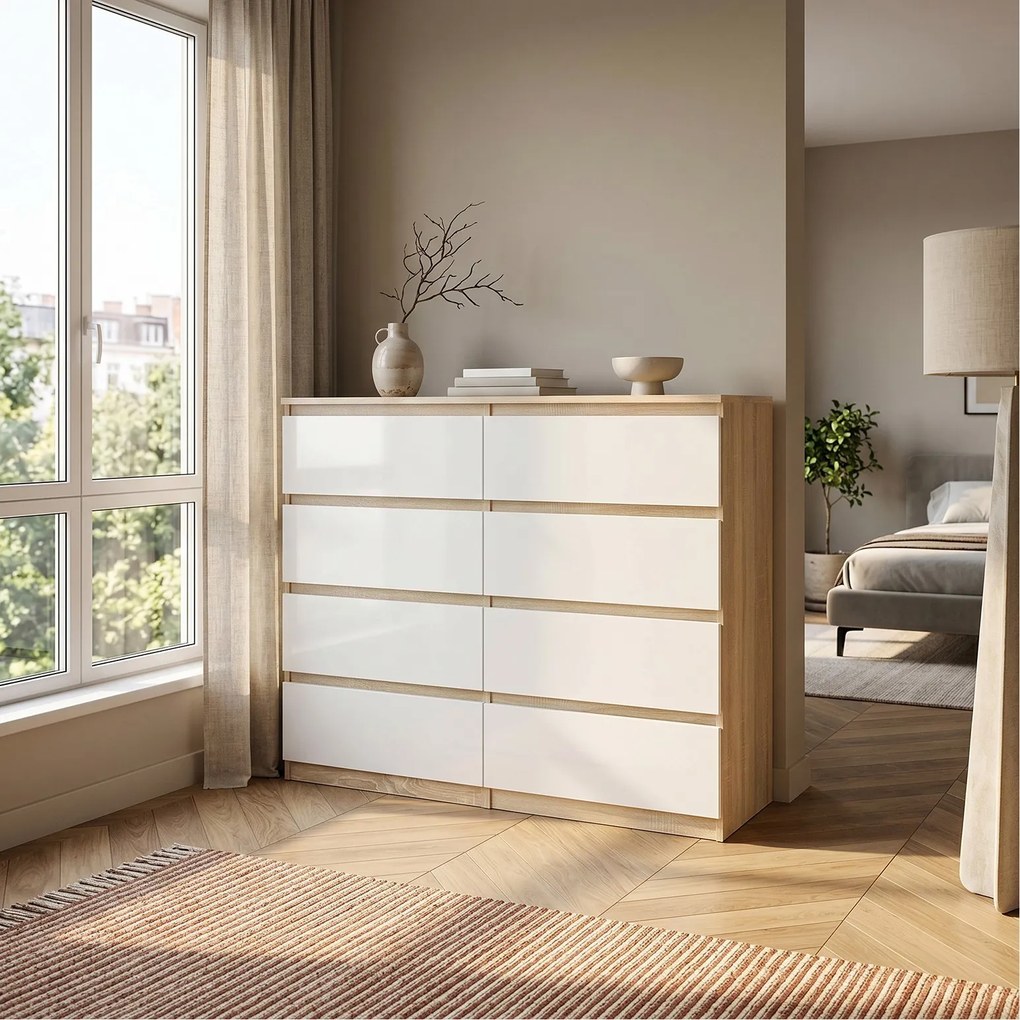 Komoda NUDO 120 cm do Salonu Sypialni Dąb sonoma