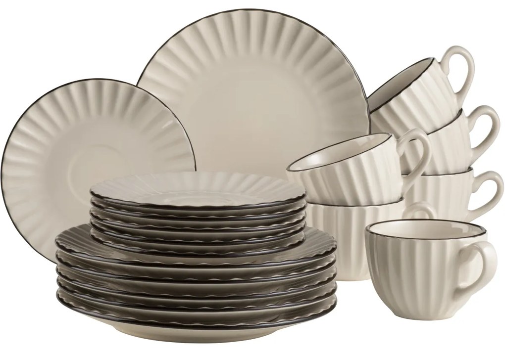 Mäser 18-częściowy serwis do kawy OSITA WHITE