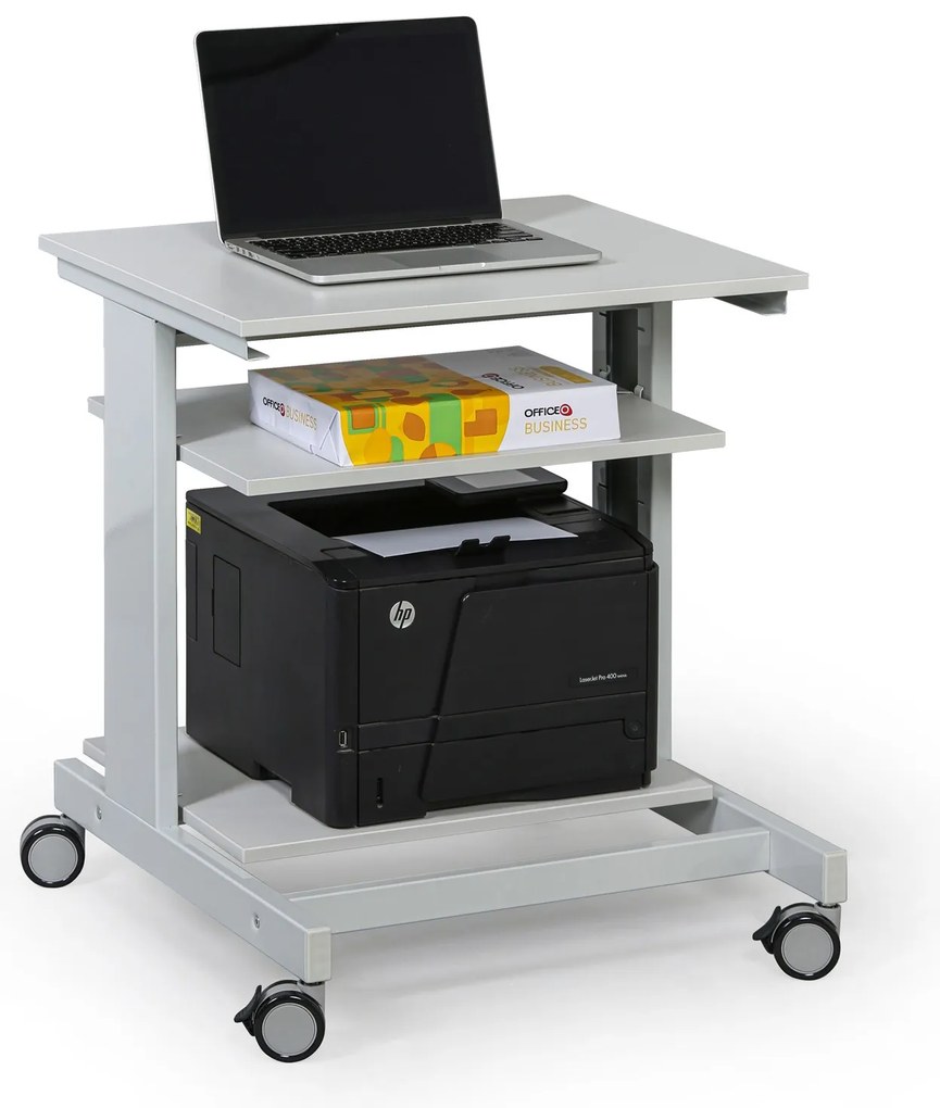 Mobilny stół roboczy, 600 x 500 mm, wysokość 670 mm