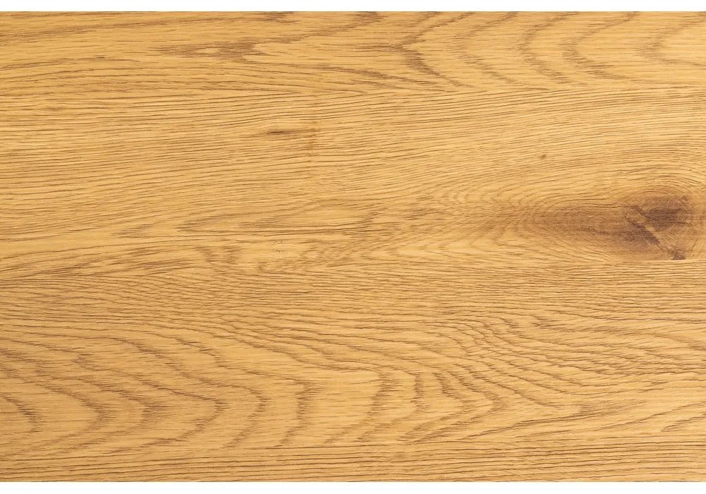 Czarny regał w dekorze dębu 85x141 cm Swindon – Actona