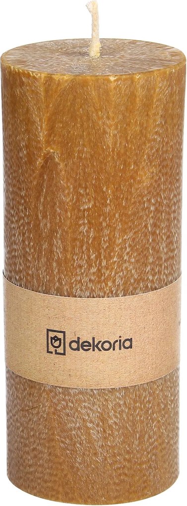Świeca zapachowa palmowa walec Honey Brown