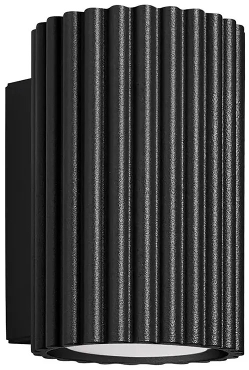 Czarny nowoczesny metalowy kinkiet - 4X D287 P6-D21