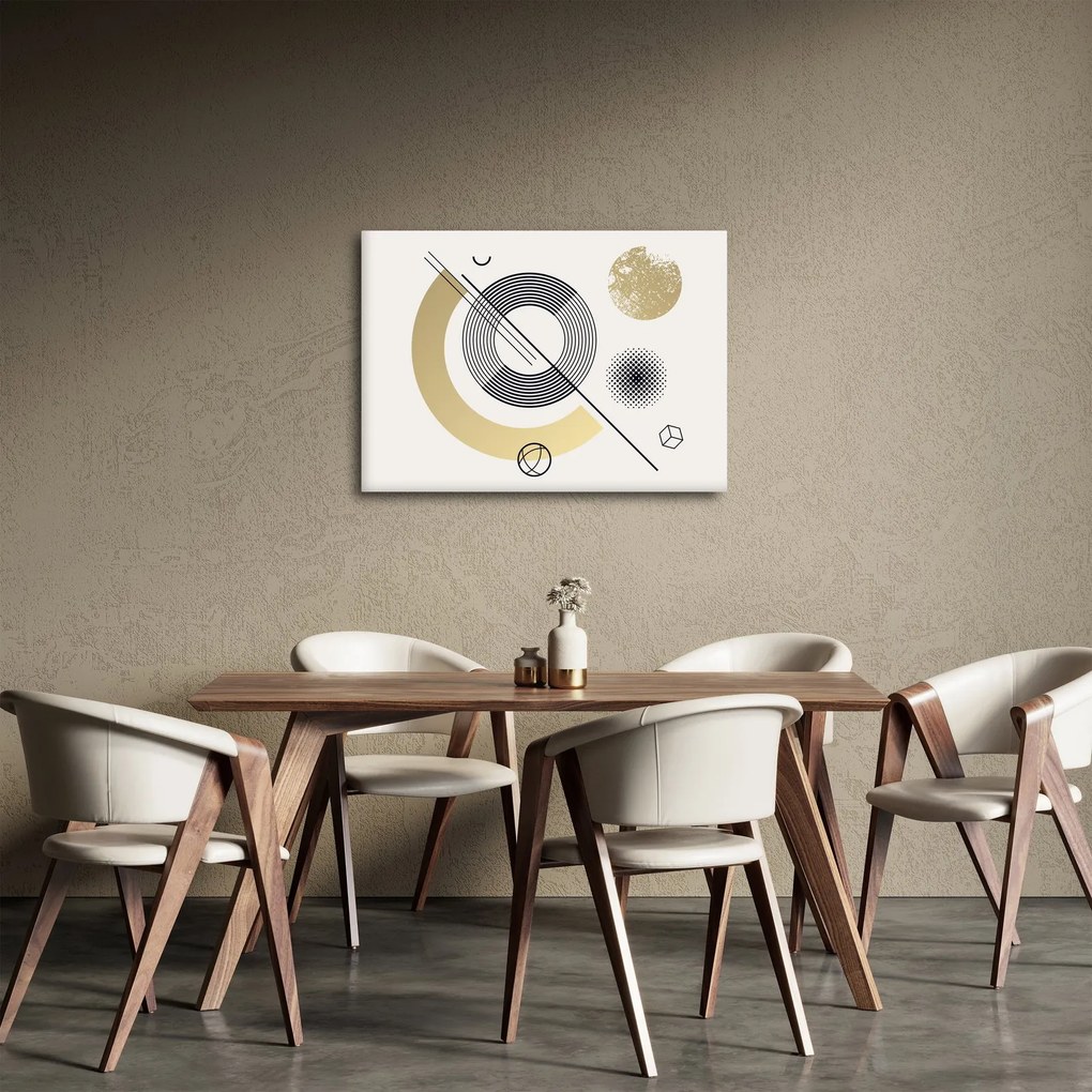 Obraz - Kształty geometryczne N⁰2 (70x50 cm)