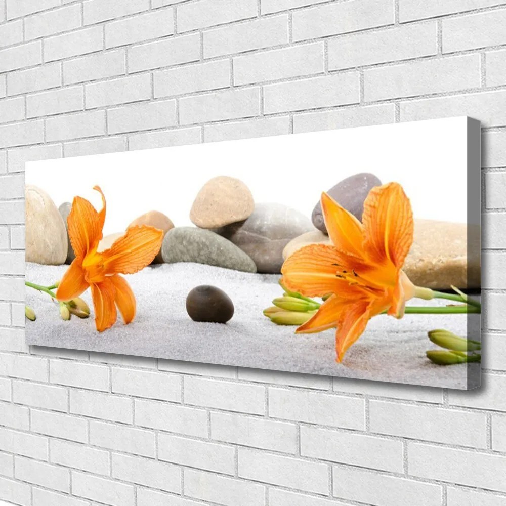 Obraz canvas Artystyczna Interpretacja Lilii