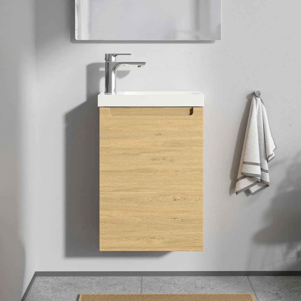 Badmöbel Set VIREO 40 cm mit Waschbecken