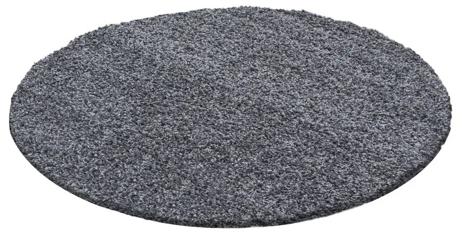 Ciemnoszary okrągły dywan ø 160 cm Life – Ayyildiz Carpets