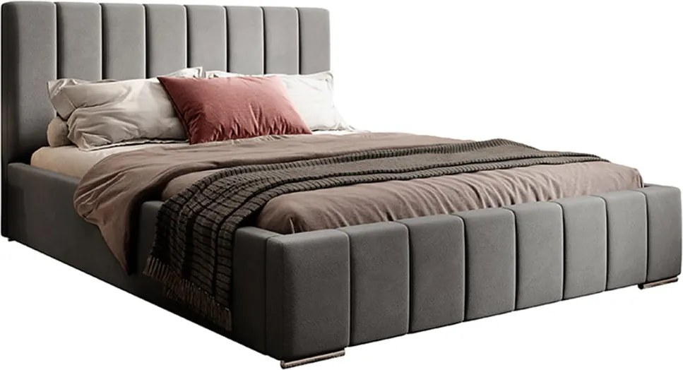 Łóżka tapicerowane ORION z pojemnikiem na pościel