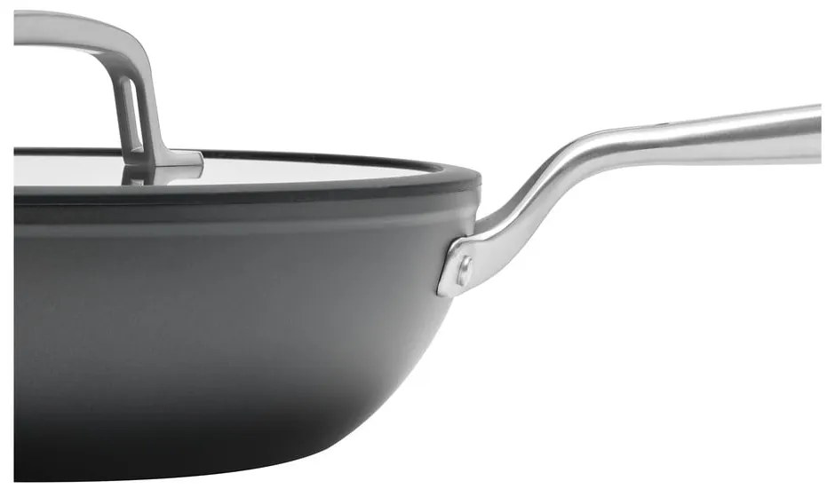 Patelnia z pokrywką/z powłoką ceramiczną wok ø 28 cm Meda 3.0 – FABINI