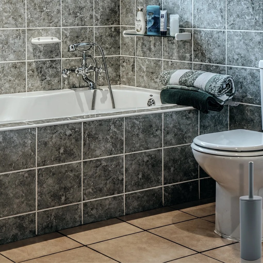 Spirella szczotka do WC Akira, matowa szara