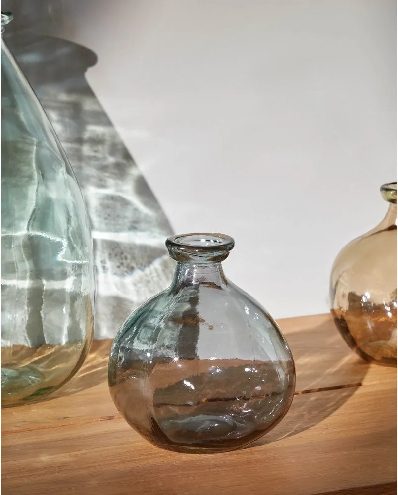 Szary wazon (wysokość 18 cm) Brenna – Kave Home