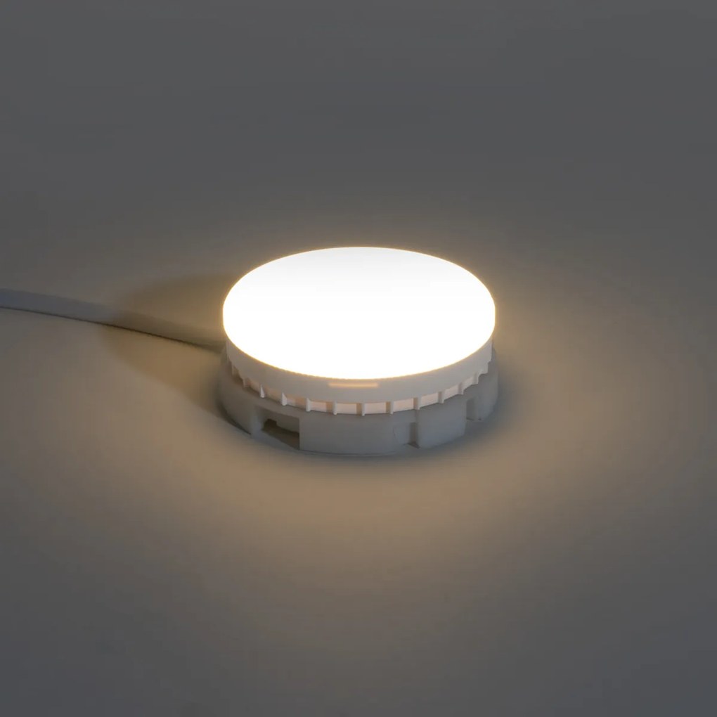 Zestaw 5 żarówek LED GX53 7W 750 lm 2700K-4000K z 3-stopniowym ściemnianiem Dim to Warm