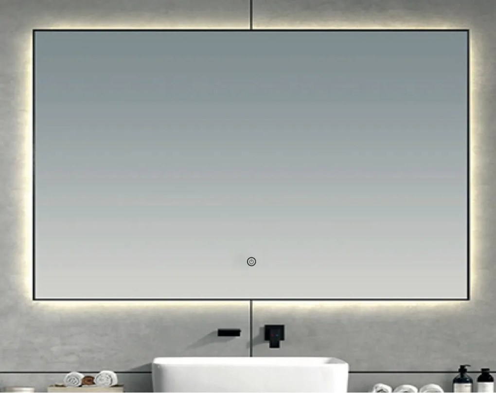 Brilagi - LED lustro łazienkowe SUELLO LED/30W/230V 60x90 cm IP44 CRI 90 ściemnialne + CCT