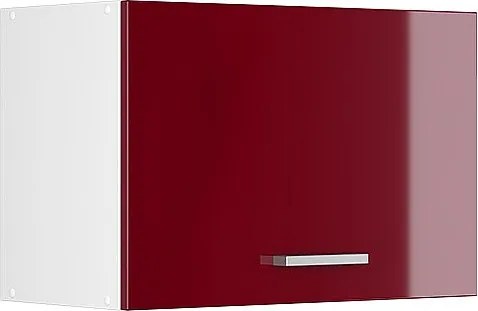 Szafka ścienna czerwony połysk 60x31x40 r-line