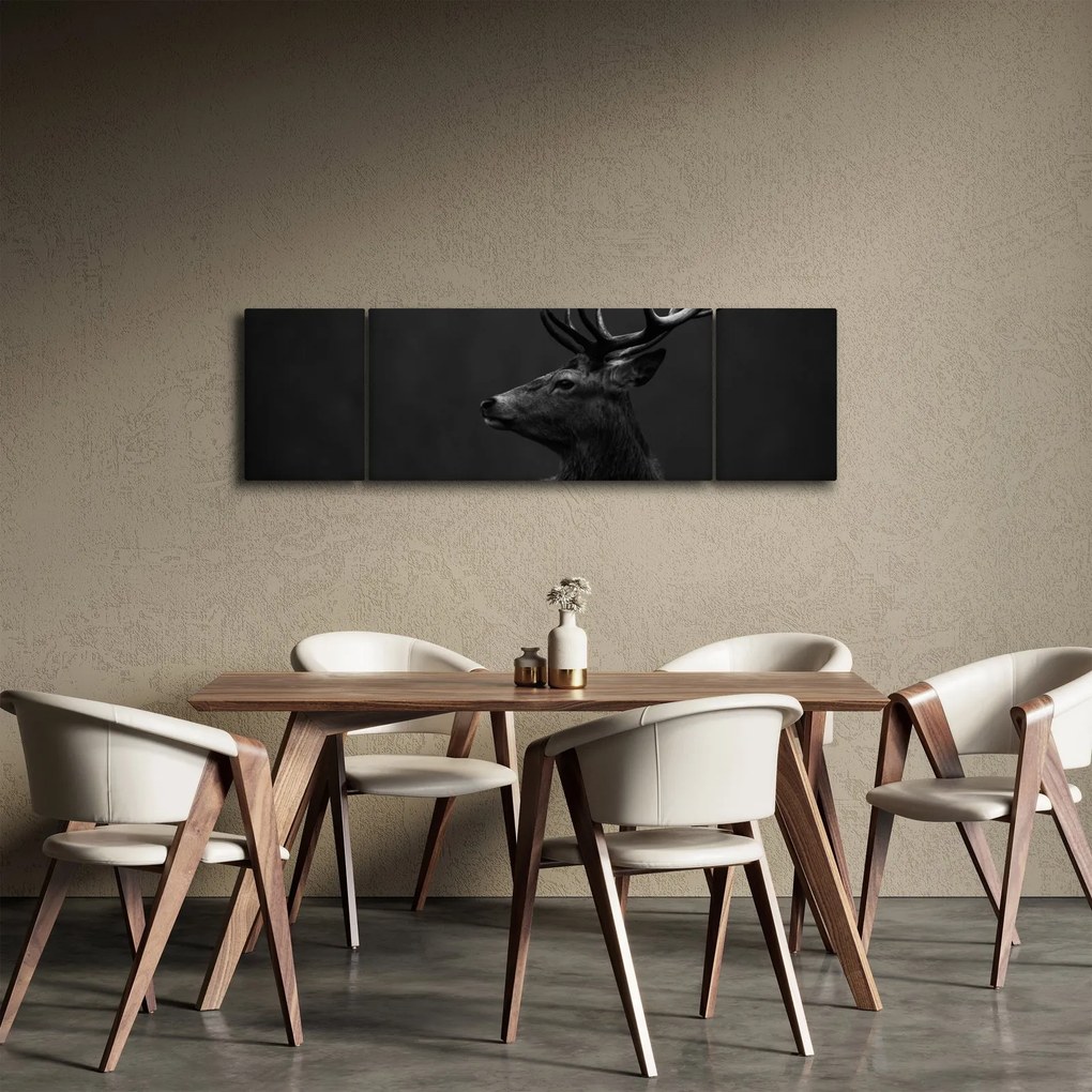 Obraz - Portret jelenia (170x50 cm)