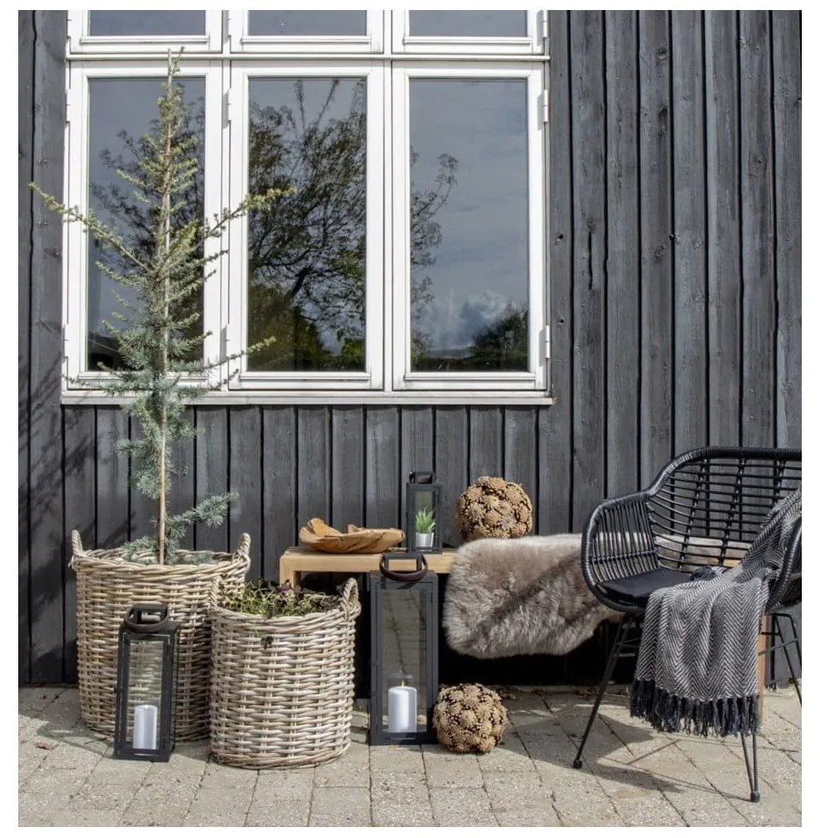 Zestaw 2 koszyków rattanowych House Nordic Indo