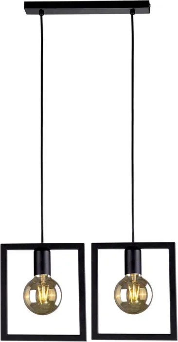 Podwójna geometryczna lampa wisząca - S097 B9-R38